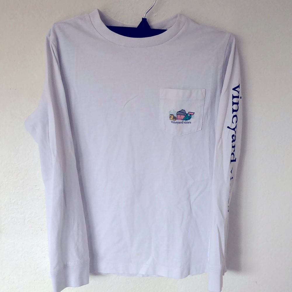 VINEYARD VINES Unisex White long sleeve T-shirt